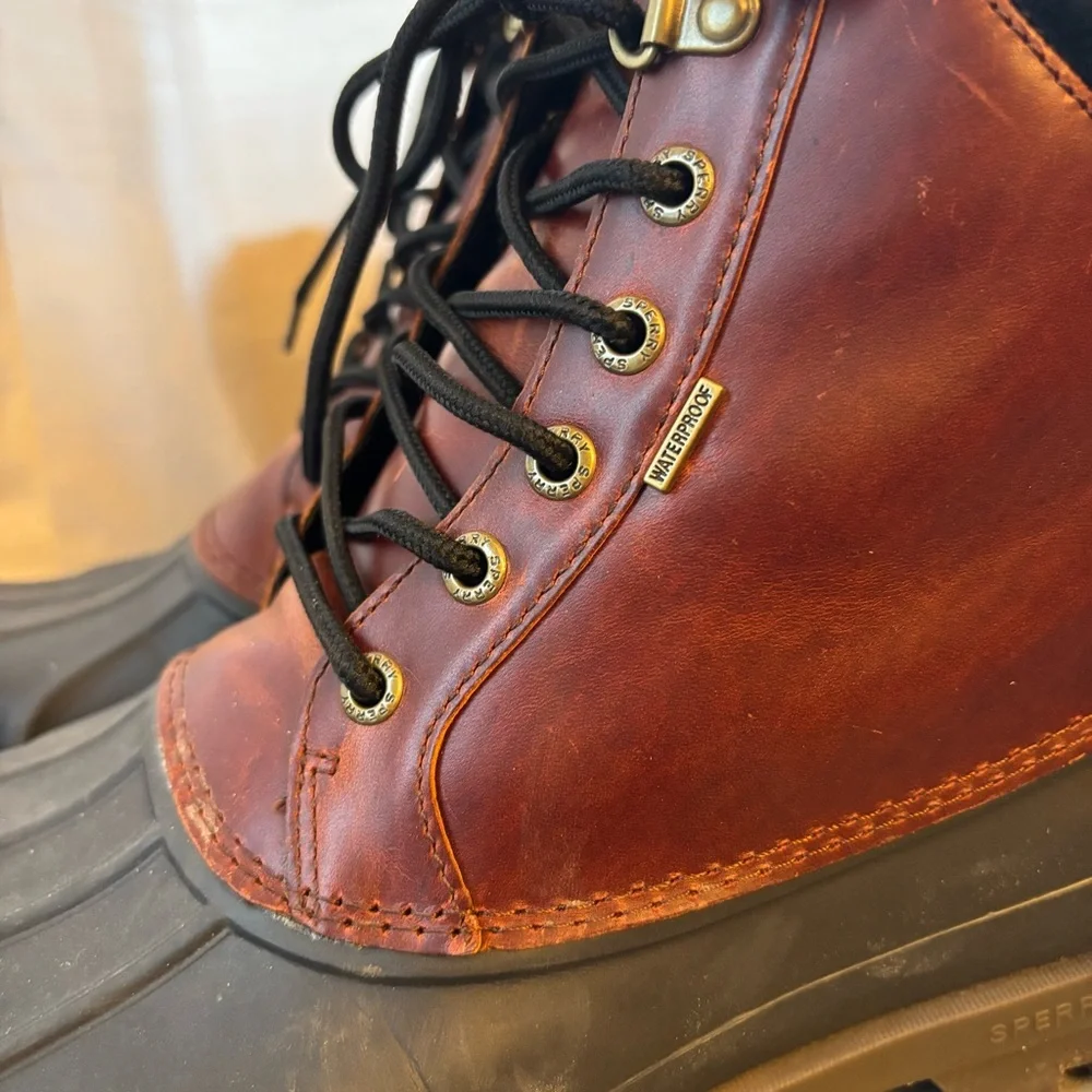 Sperry Avenue waterproof duck boots | size 9
